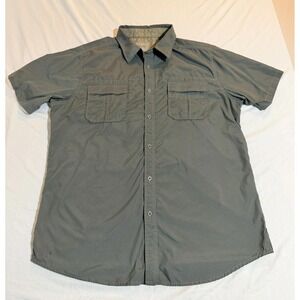Kuhl Mens Eluxur Short Sleeve Button Down Shirt Size‎ Large